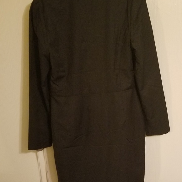 Navy button down dress - Picture 3 of 3